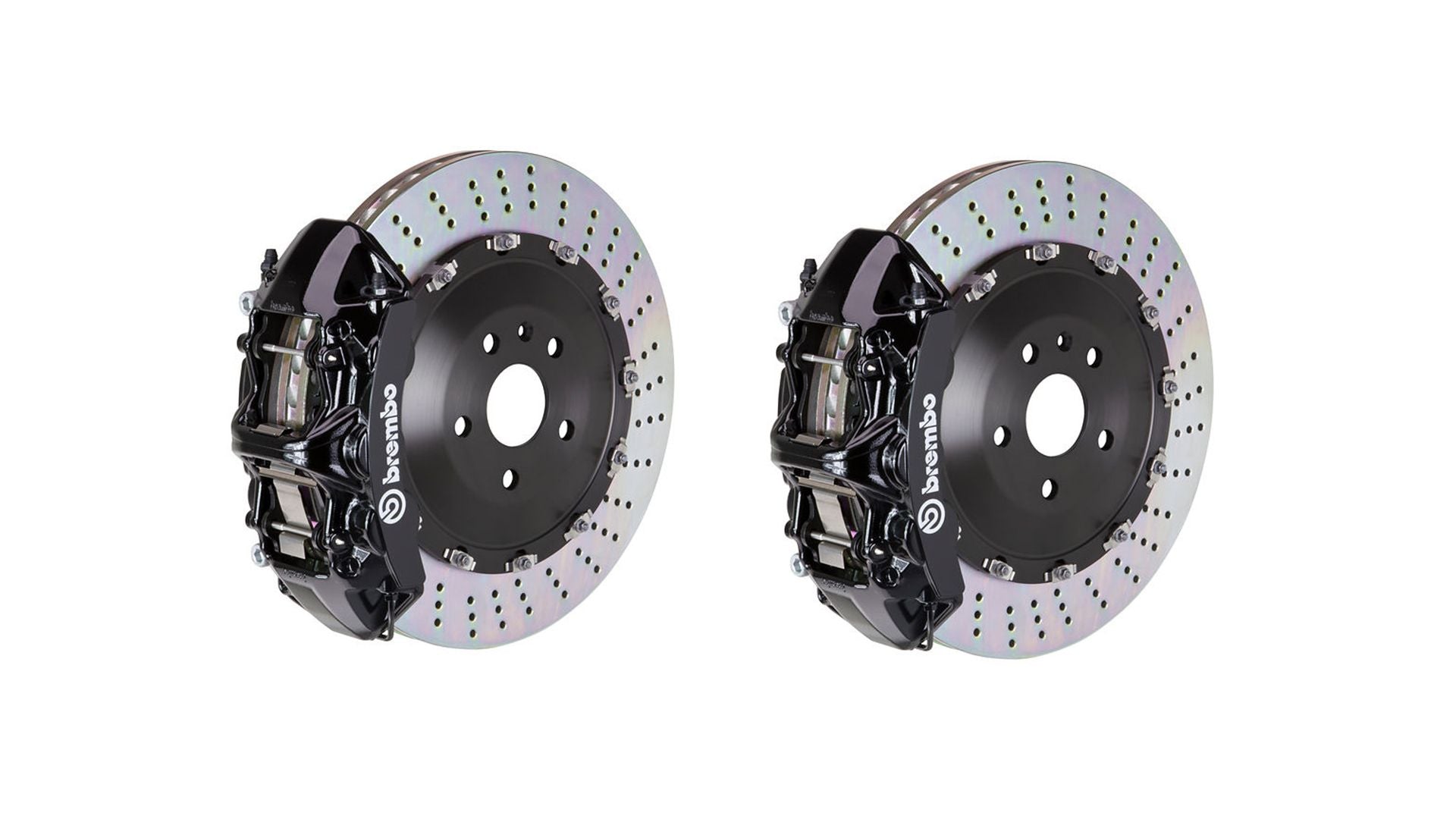 Brembo Front GT BBK Brake 6pot Caliper Black 405x34 Drill Disc Range Rover 10-12