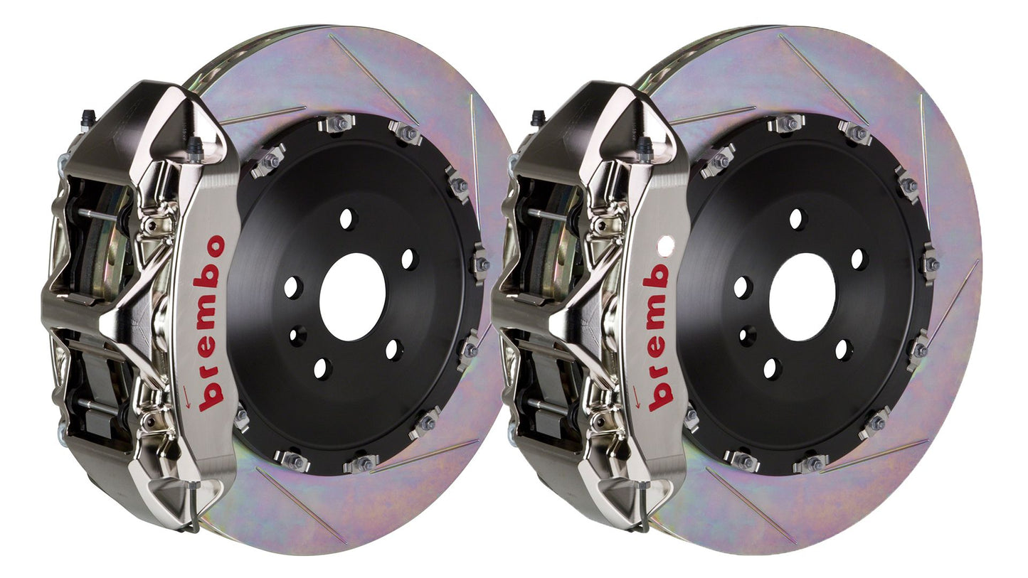 Brembo Front GT BBK Big Brake 6piston GT-R 405x32 Slot Disc Camaro SS ZL1 10-14