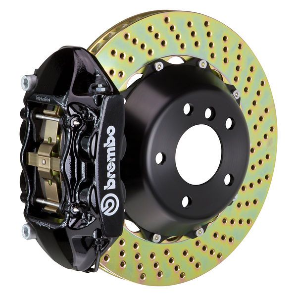 BREMBO Rear GT Brake 4pot 345x28 Drill BMW F30 335i F32 428i 435i xDrive