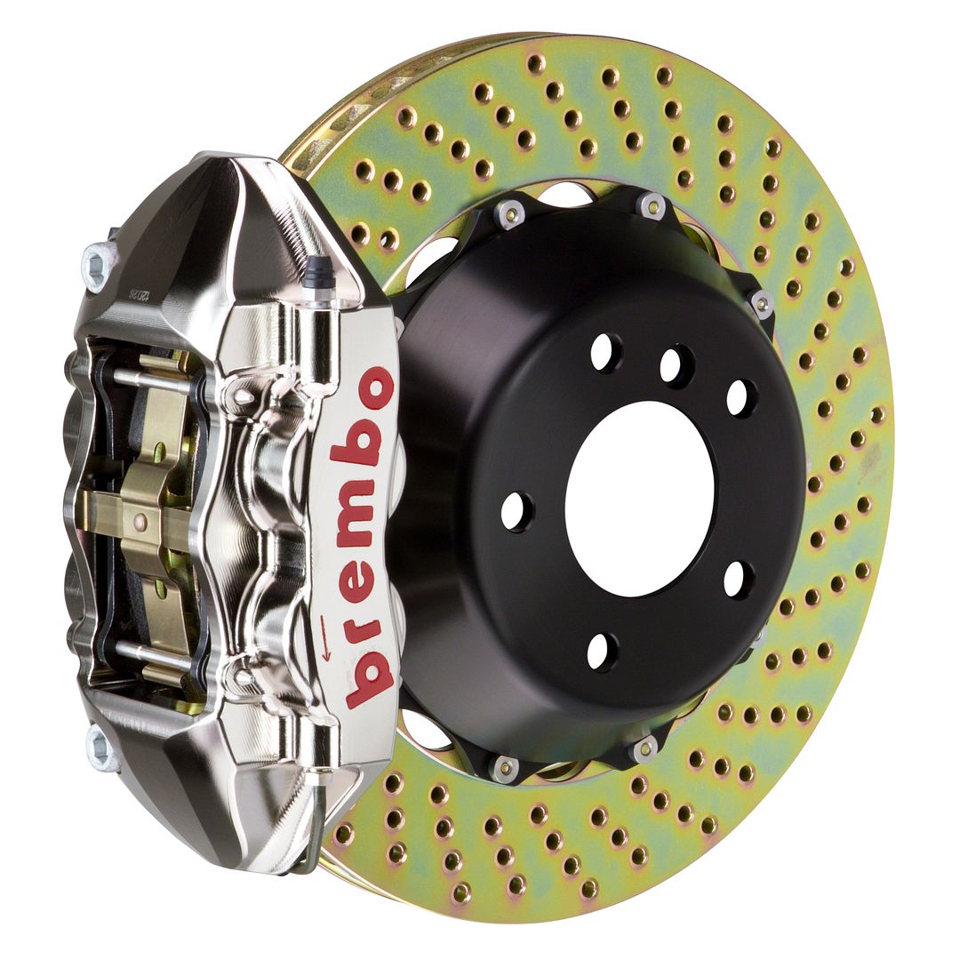 Brembo Rear GT Brake 4pot Red 345x28 Drill Disc for Benz CLS C218 E400 E550 W212