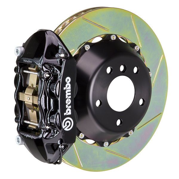 BREMBO Rear GT Big Brake Kit BBK 4piston Black 345x28 Slot Disc BMW M 1M E82