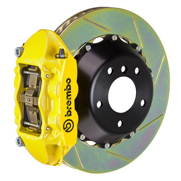 BREMBO Rear GT Big Brake Kit BBK 4piston Yellow 345x28 Slot Disc BMW M 1M E82