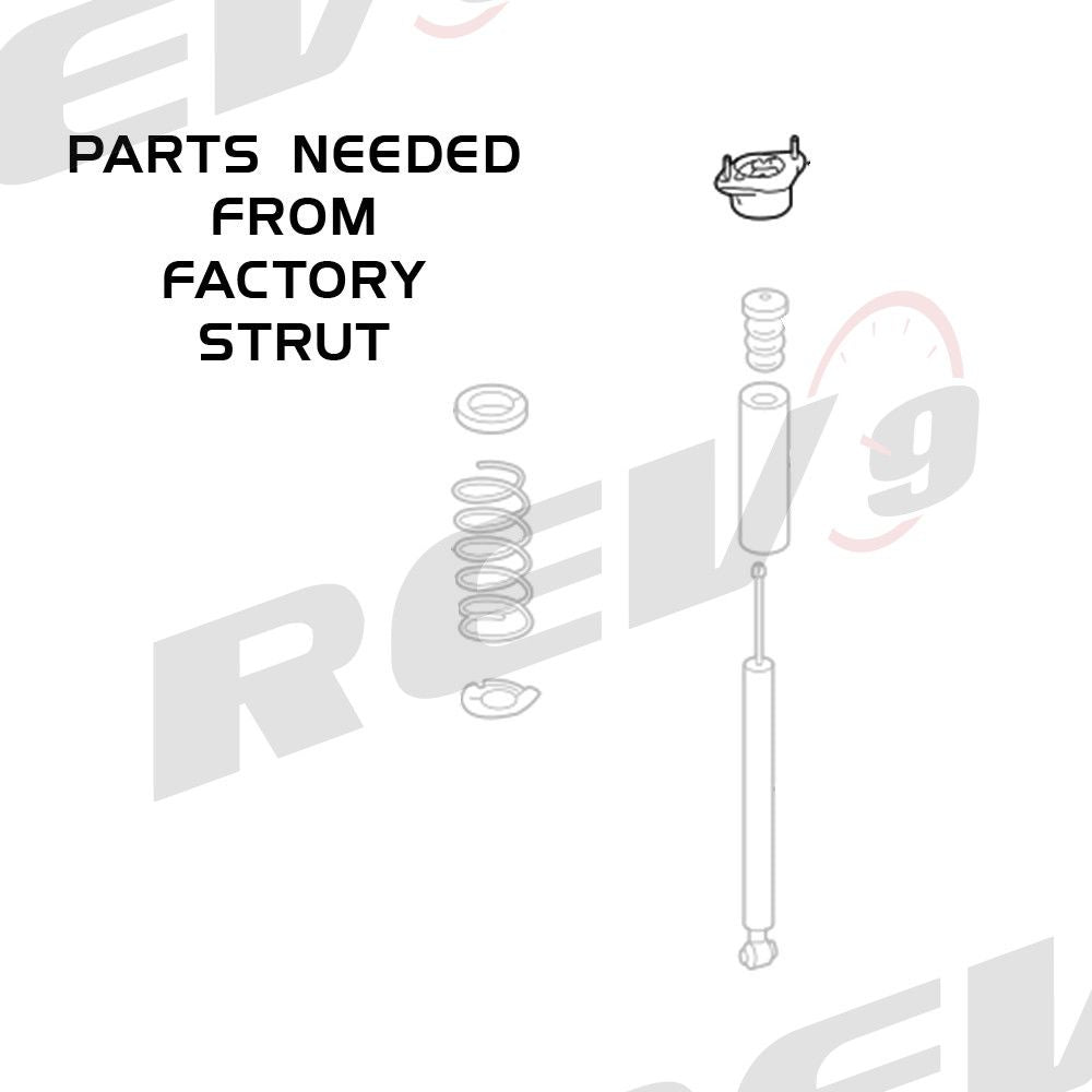 Rev9 Hyper Street II Coilover Shock+Spring for W204 C250 C300 C350 08-14 RWD - E Auto Inc.