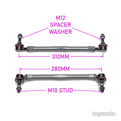 Godspeed Front Adjustable Swaybar Sway Bar Link for Audi TT 00-15, Optima 16-19