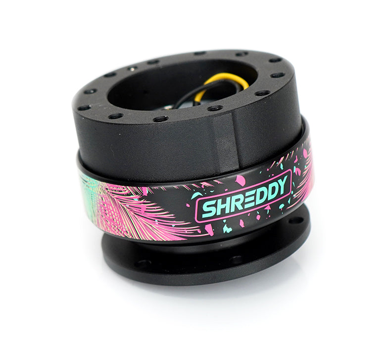 NRG 2.0 Quick Release Black Body/Black ring with Shreddy Collab Version 2