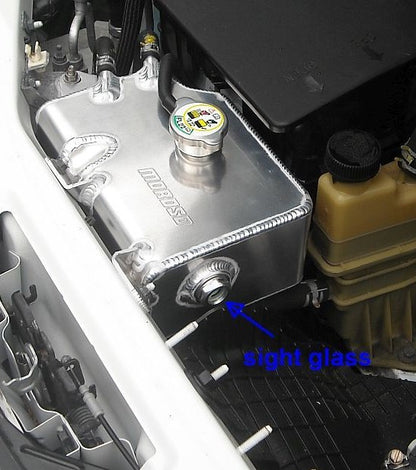 Moroso 06-15 NC Mazda Miata Mx-5 Coolant Expansion Tank (Direct Bolt-In Replacement)