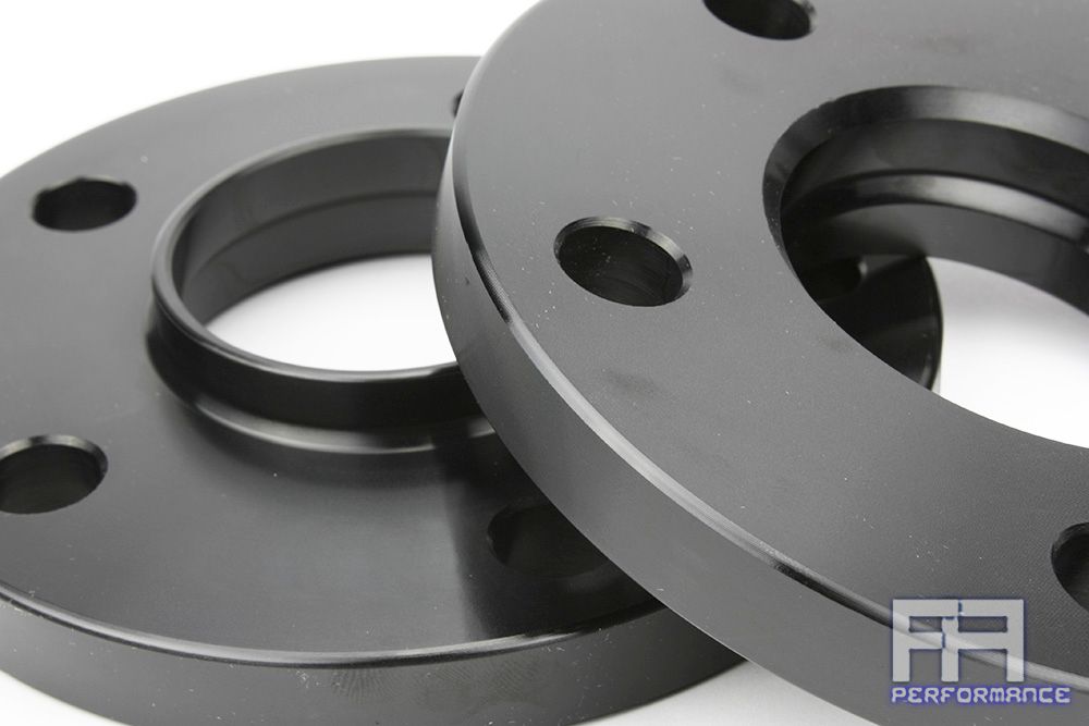 Muteki Forged 17mm Hub Centric Wheel Spacer 5x114 66.1 +Stud 12x1.25 14.35 Knurl