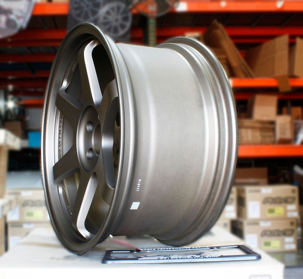 Rays TE37SL Blast Bronze Wheels 19x9.5 +22 19x10.5 +12 5x114, Set 4 Stagger