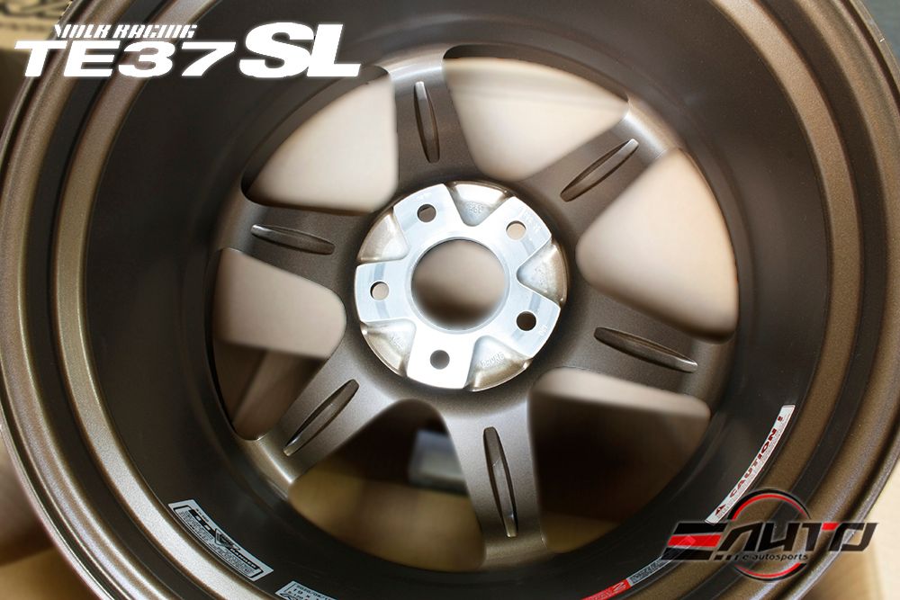 Rays Volk TE37SL Blast Bronze WheelS 19x9.5 +21, 19x10.5 +35 5x120 Set 4