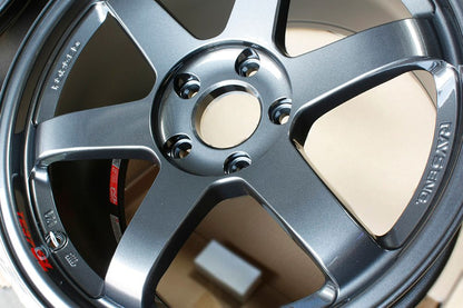 Rays Volk TE37SL *Diamond Black* Wheel 18x9.5 +38 5x120, Set 4 18lbs