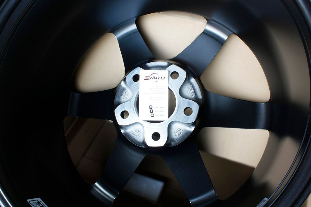 Rays Volk TE37SL *Diamond Black* Wheel 18x9.5 +38 5x120, Set 4 18lbs