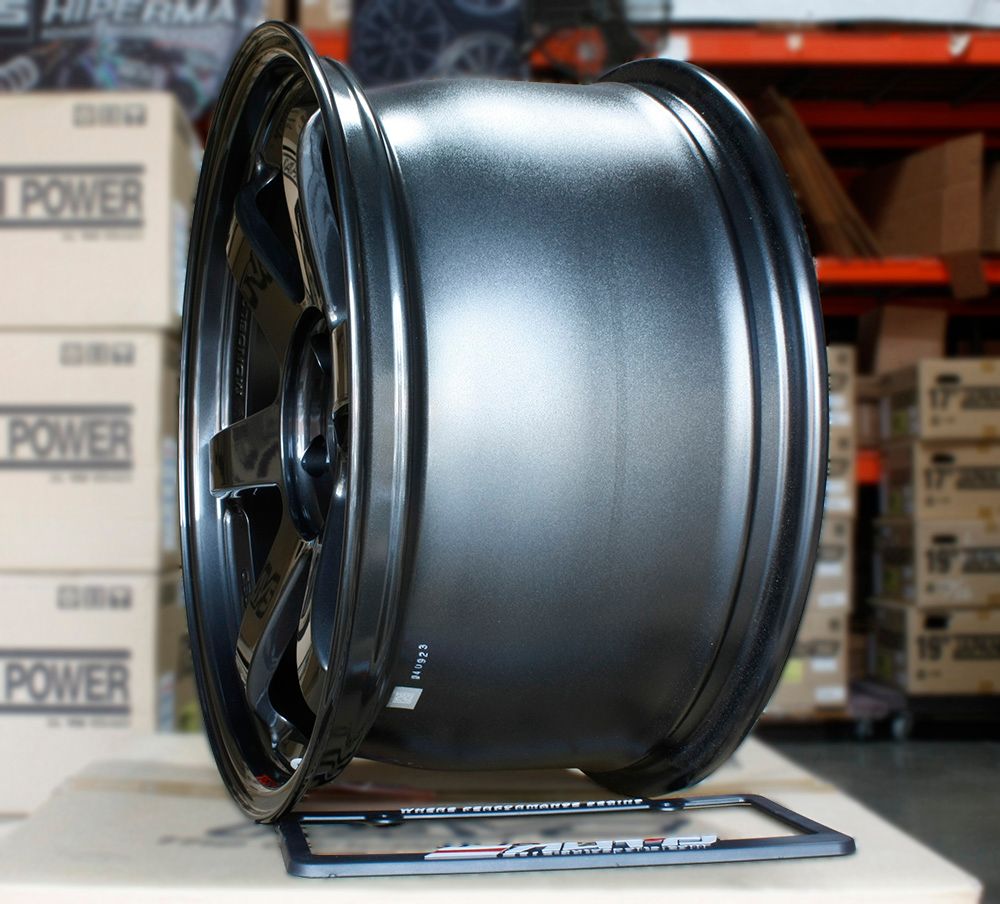 Rays Volk TE37SL *Diamond Black* Wheel 18x9.5 +38 5x120, Set 4 18lbs