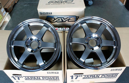 Rays TE37SL PG Graphite Wheel 17x8.5 +40 5x114 - Mazda Mazdaspeed 3 6