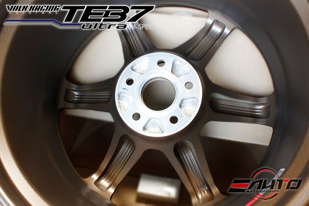 Rays TE37 Ultra M Bronze Wheel Rim 19" 19x9.5 19x10.5 5x114 for Tesla Model 3