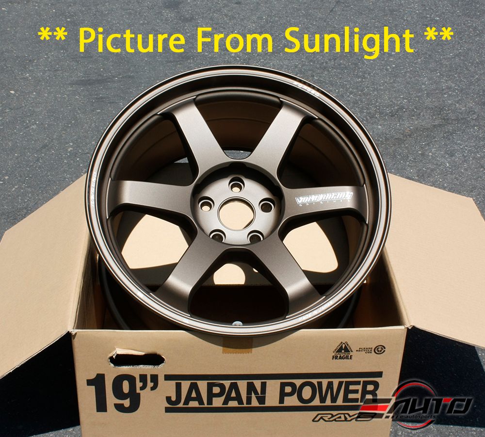 Rays TE37 Ultra M Bronze Wheel Rim 19" 19x9.5 19x10.5 5x114 for Tesla Model 3