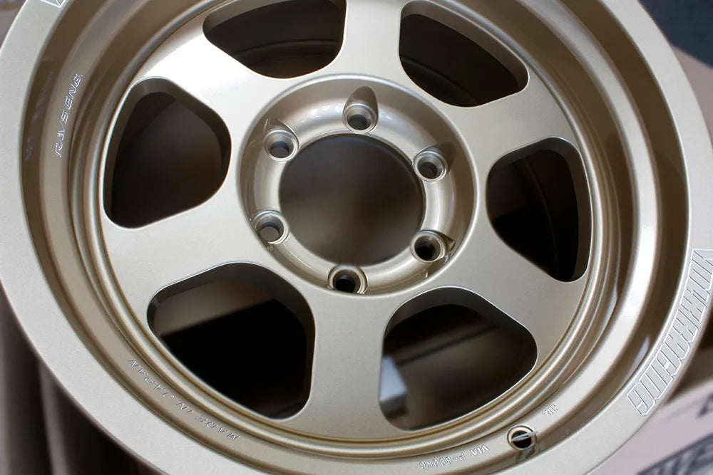 Rays TE37XT Gold Wheels 17x8.5 -10 6x139.7 Tundra Sequoia LC250 LC300