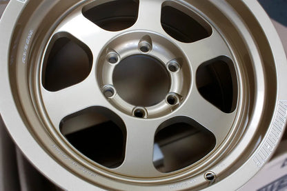 Rays TE37XT Gold Wheels 17x8.5 -10 6x139.7 Tundra Sequoia LC250 LC300