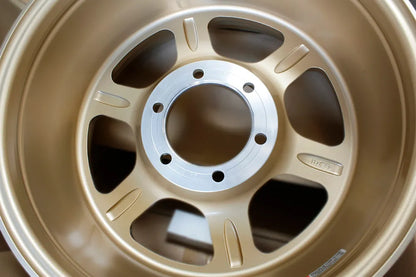 Rays TE37XT Gold Wheels 17x8.5 -10 6x139.7 Tundra Sequoia LC250 LC300