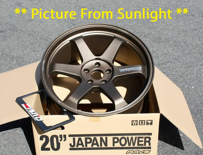 Rays Volk TE37 Ultra M Spec Blast Bronze Wheels 20x10 +30 20x12 +20 5x114