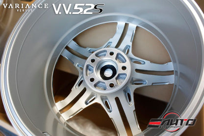 Rays Japan VV52S DC Silver Wheel G35 G37 Q50 QX50 QX60 QX70 19x9 +38 5x114