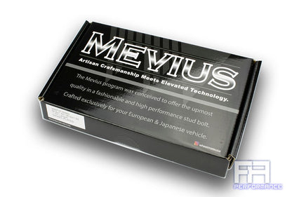  MEVIUS 20pc 44mm 14x1.5 to 12x1.5 Rim Wheel Stud Conversion Converter Adapter