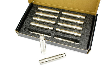 MEVIUS 20pc 75mm 14x1.25 to 14x1.5 Rim Wheel Stud Conversion Converter Adapter