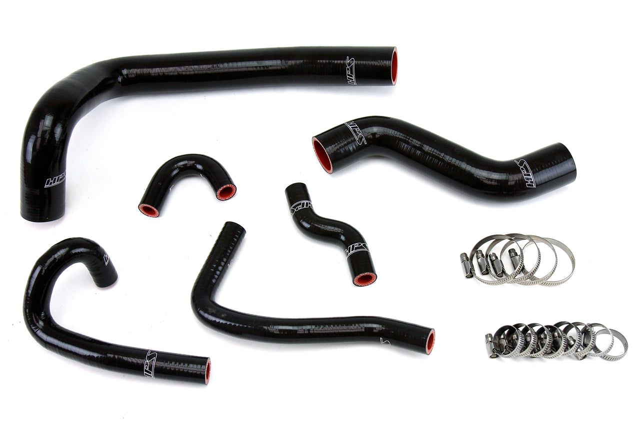 HPS Silicone Radiator + Heater Coolant Hose Kit For Mazda 93-95 RX7 FD3S