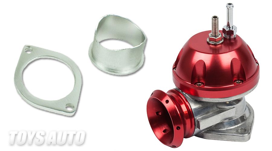 Rev9 Type RS v2 Recirculate Turbo BOV Blow Off Valve Red for WRX STi Top Mount