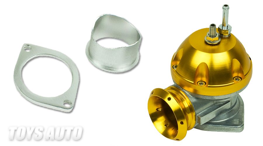 Rev9 Type RS v2 Recirculate Turbo BOV Blow Off Valve Gold for WRX STi Top Mount