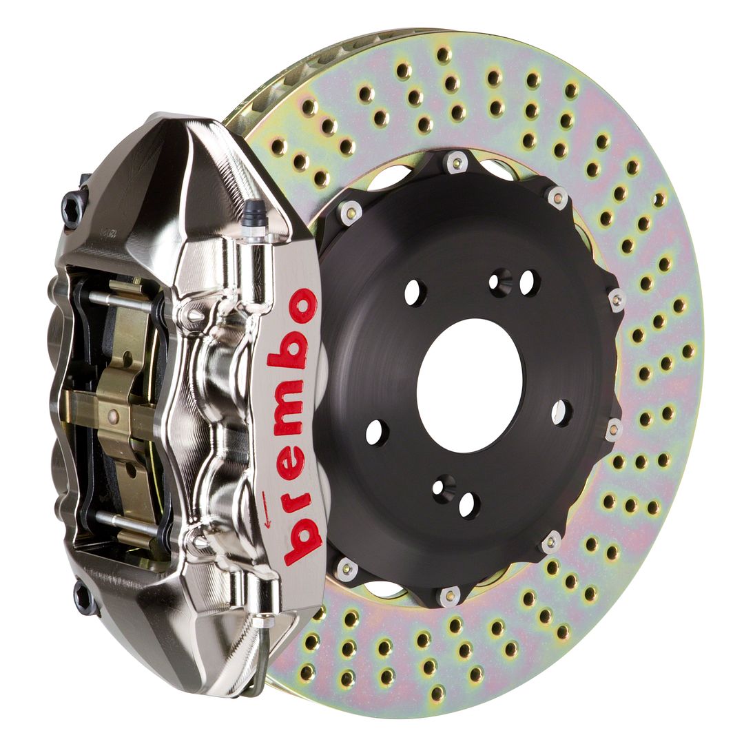 Brembo Rear GT Big Brake BBK 4piston GT-R 328x28 Drill Disc TT TTS RS 07-14