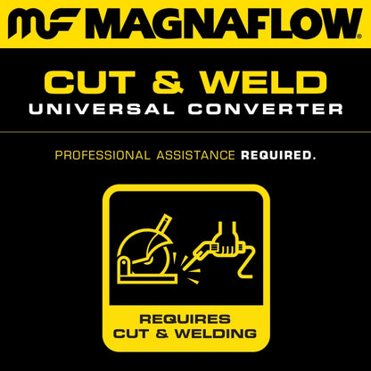 MagnaFlow Universal Catalytic Converter 2.5 inch T2 Rear