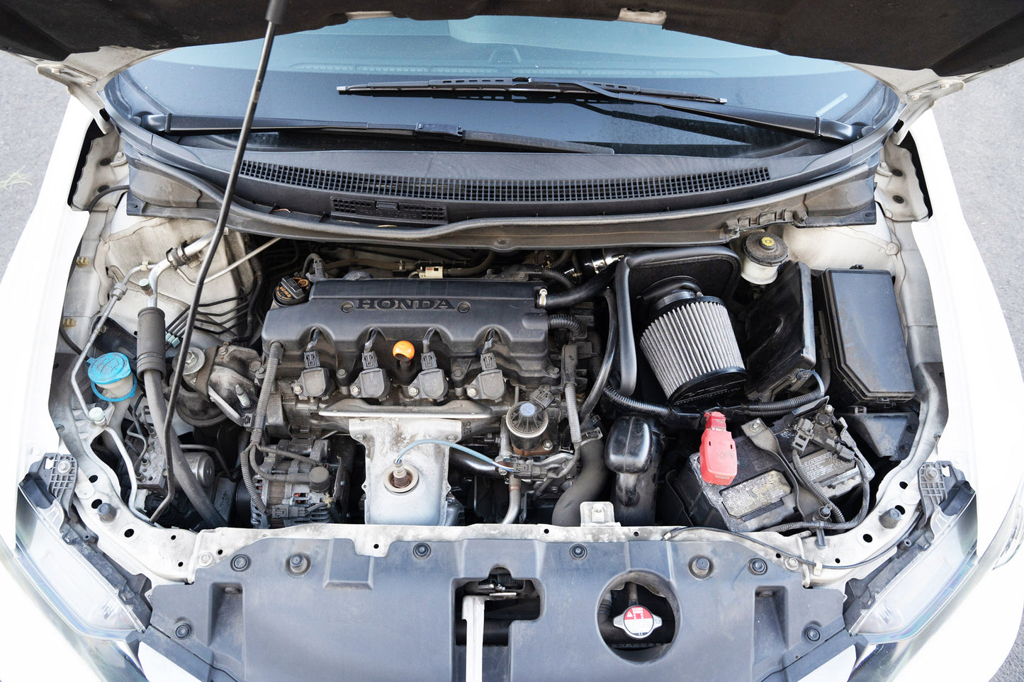 HPS Performance Air Intake Kit Honda 2012-2015 Civic 1.8L Gas-Blue
