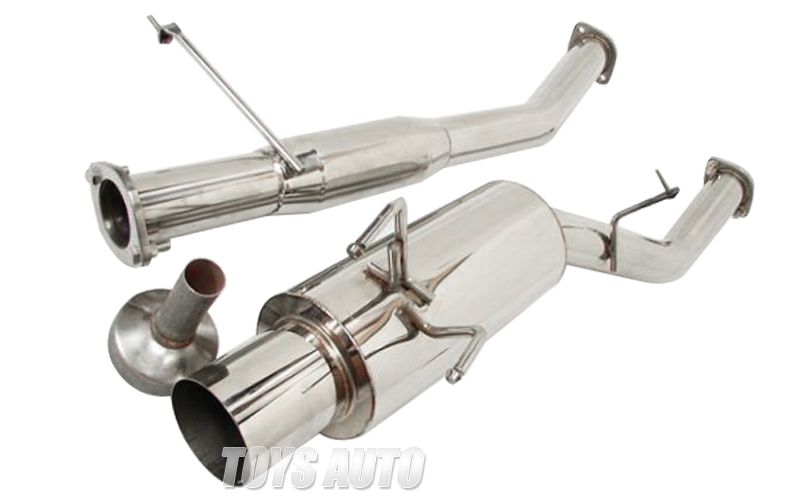 Rev9 3" CATBACK EXHAUST MUFFLER for S13 SILVIA SR20det SR20