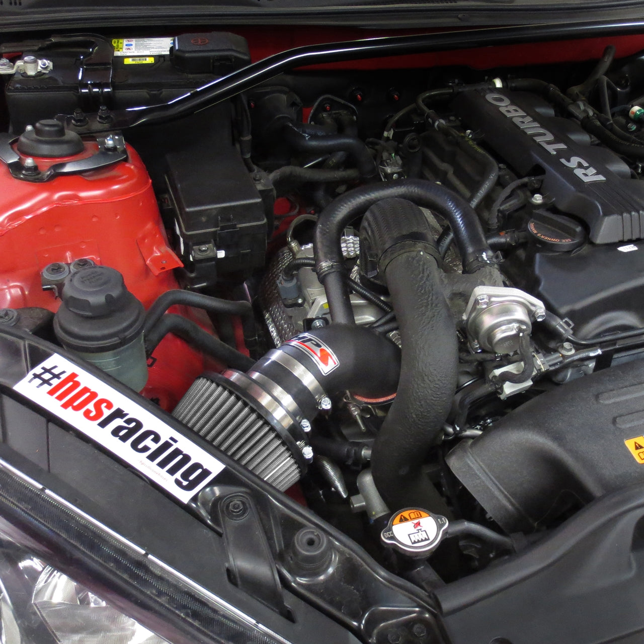 HPS Performance Air Intake Kit 2013-2014 Hyundai Genesis Coupe 2.0T Turbo-Black