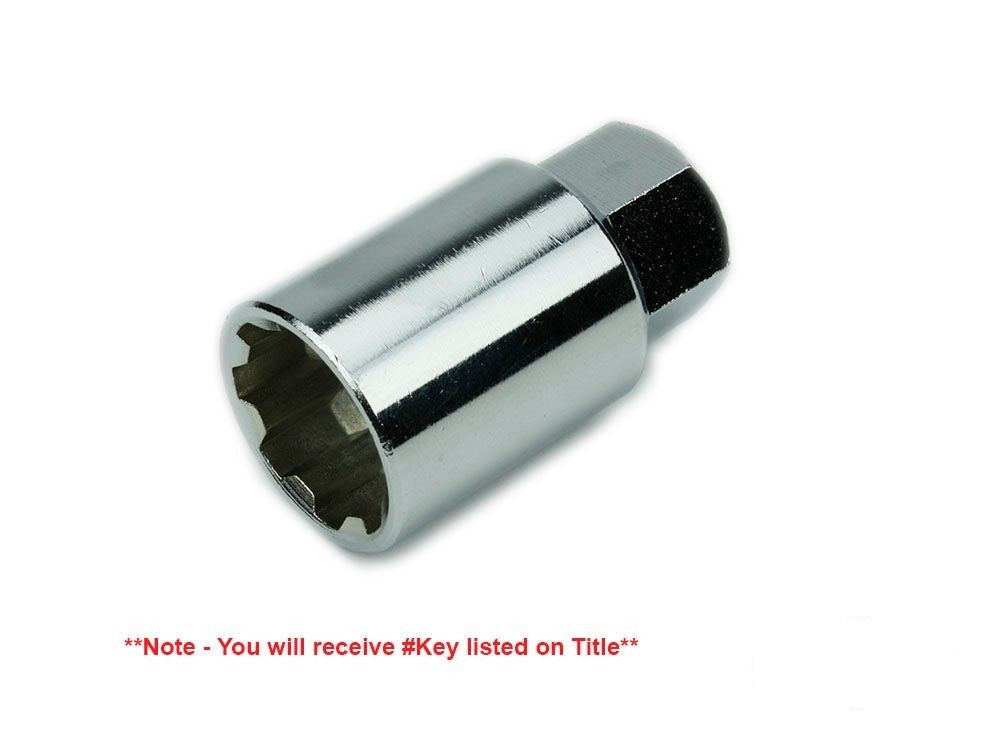 #11 Key Adapter Kics Wheel Lock Lug Nut for R40 iconix R26 *12x1.5 12x1.25 only*