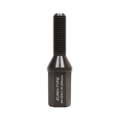Godspeed Euro-Type Taper Cone Lug Bolts 12x1.5 35mm 10 Pcs