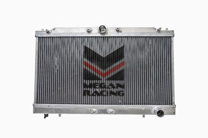 MEGAN 2 Row Aluminum Radiator for Eclipse Talon 2G 95-99 4G63 Turbo Manual Trans