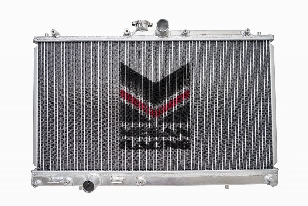 MEGAN 2 Row Aluminum Radiator Lancer Evo Evolution 8 9 VIII IX 4G63 CT9A Manual