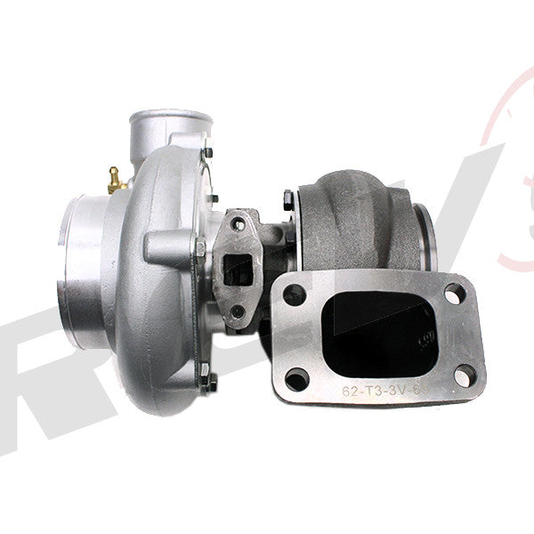 Rev9 TX-60-62 Billet Wheel TurboCharger Turbo Charger T3 AR65 3" V-Band 550hp