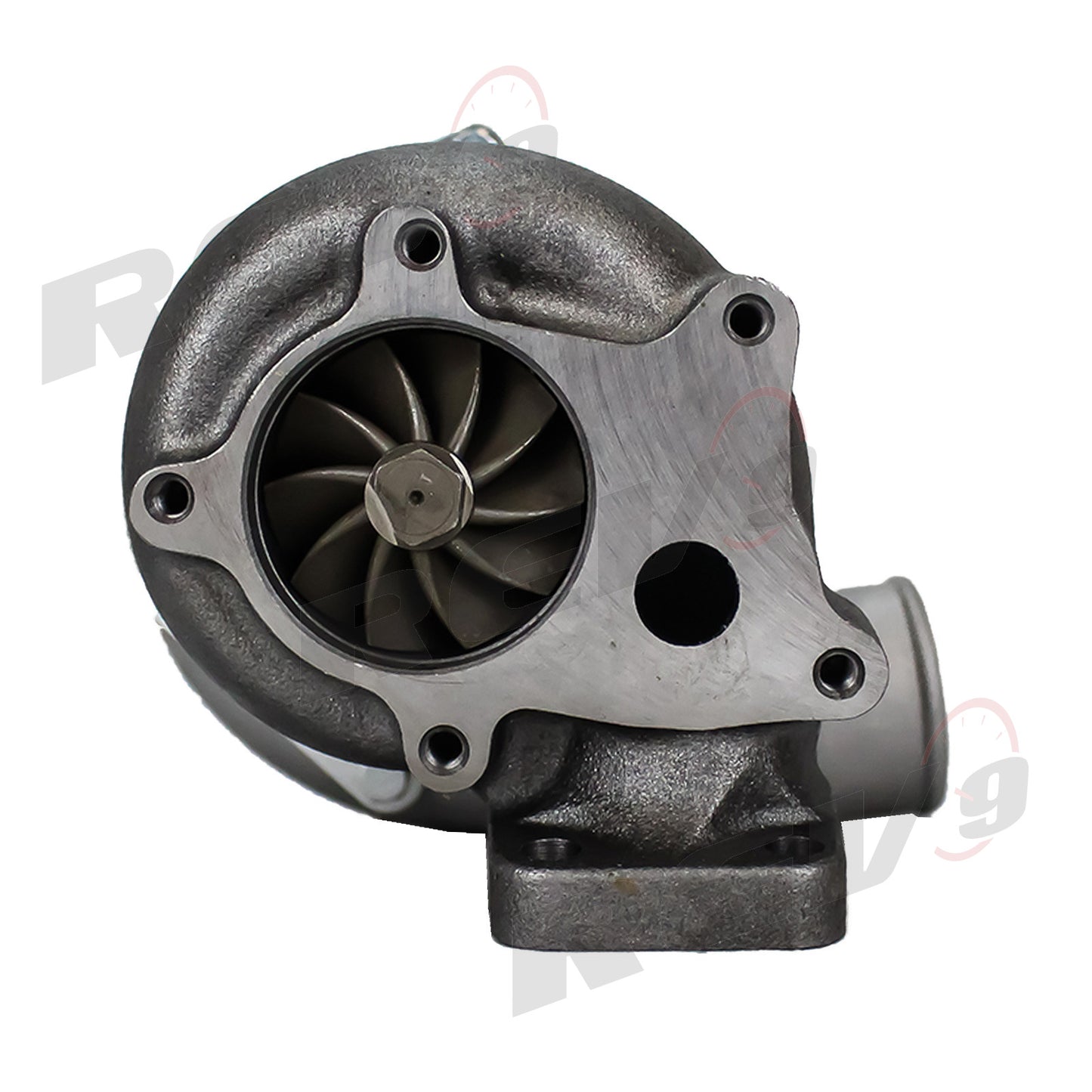 Rev9 TX-60-62 TurboCharger Turbo Charger T3 63 A/R 5 bolt Exhaust Flange 600hp